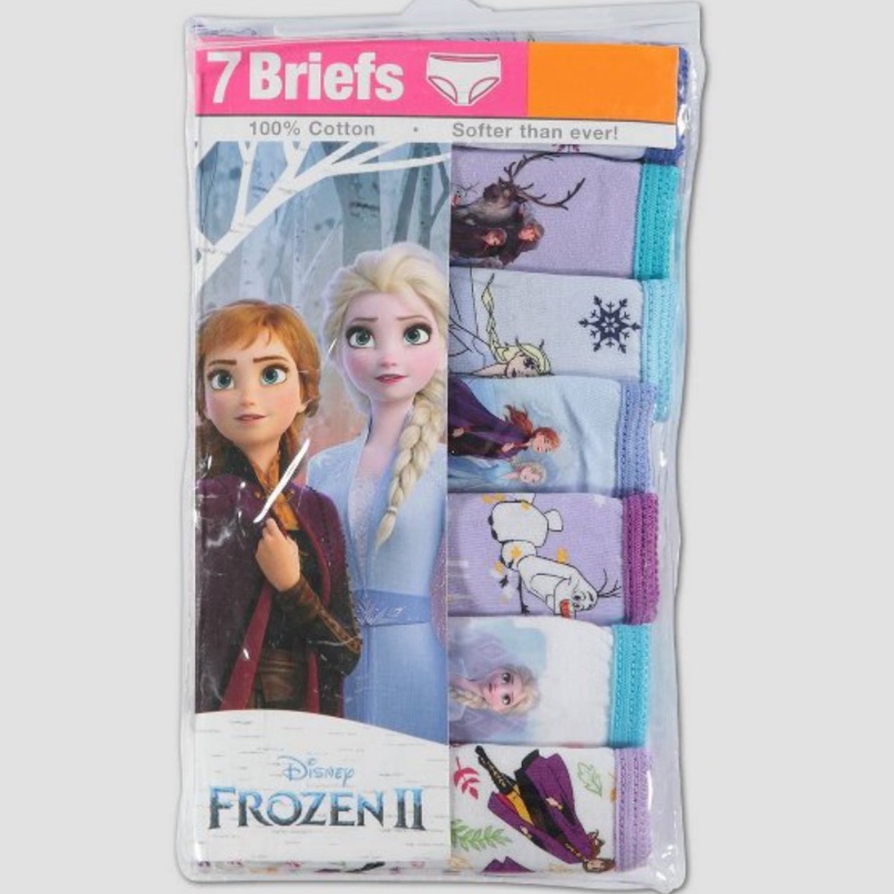 DISNEY FROZEN II SIZE 4 PANTIES NEW IN PACKAGE